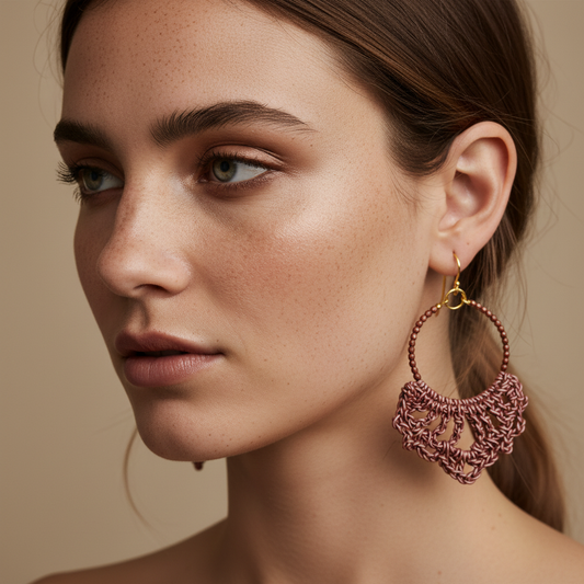 Wild Rag Leather earrings, Boho Edge with a Western Soul