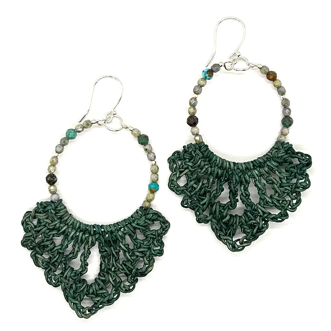 Wild Rag Leather earrings, Boho Edge with a Western Soul