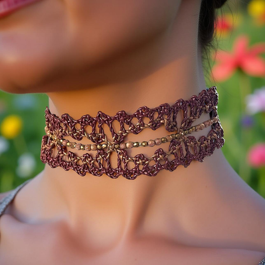 Grace Catcher necklace, Supple Leather with a Quiet Strength