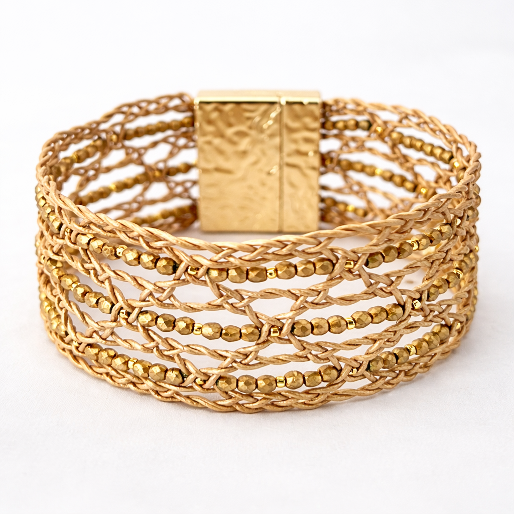 Shimmering Lace Bracelet