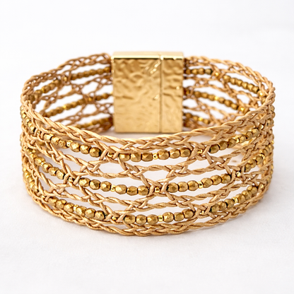 Shimmering Lace Bracelet