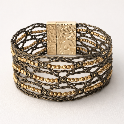 Shimmering Lace Bracelet