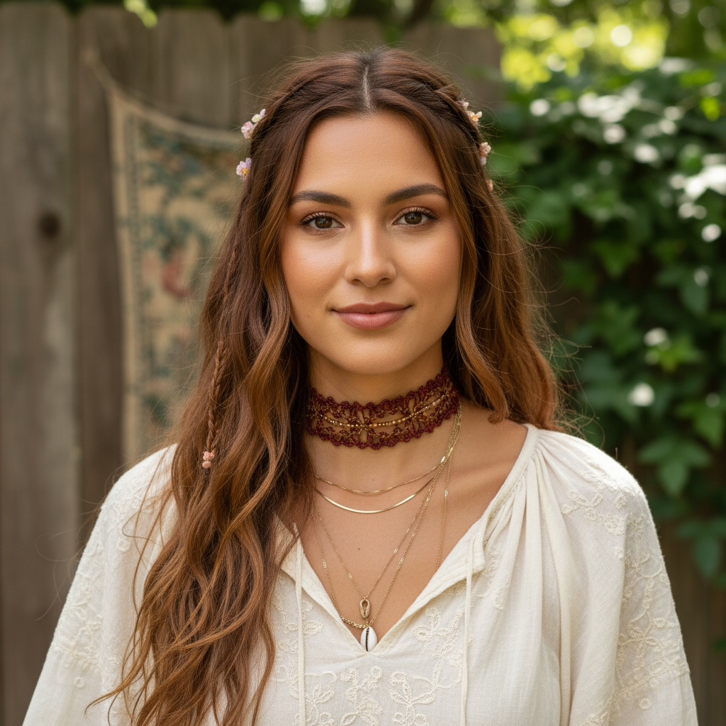 Grace Catcher necklace, Supple Leather with a Quiet Strength