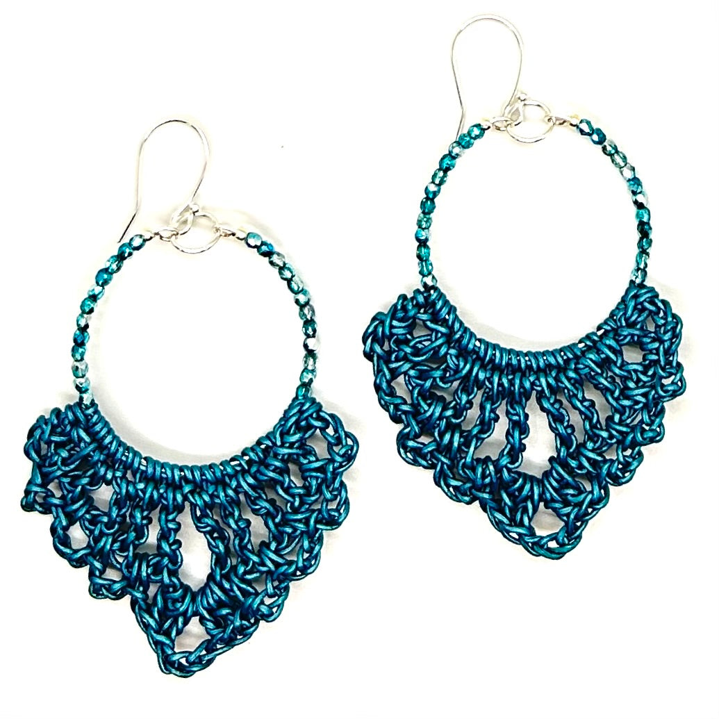 Wild Rag Leather earrings, Boho Edge with a Western Soul