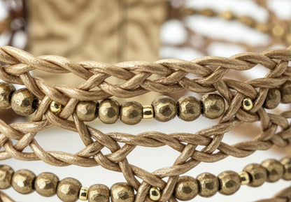 Shimmering Lace Bracelet