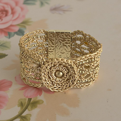 Lunar Lace Leather bracelet Moon Inspired Style for Intuitive Souls