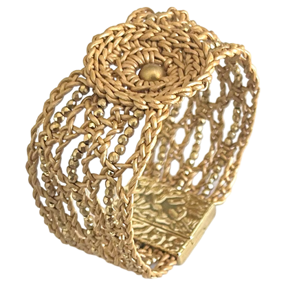 Lunar Lace Leather bracelet Moon Inspired Style for Intuitive Souls