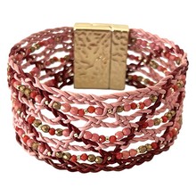 Load image into Gallery viewer, Bohemian Rouge bracelet
