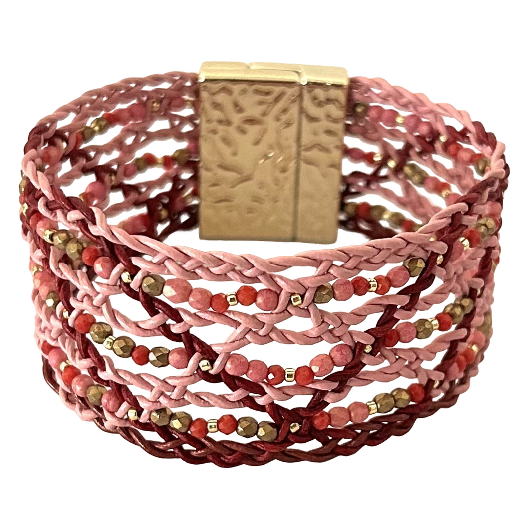 Bohemian Rouge bracelet
