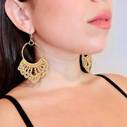 Wild Rag Leather earrings, Boho Edge with a Western Soul