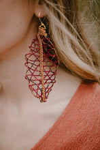 Load image into Gallery viewer, Leaf Earrings
