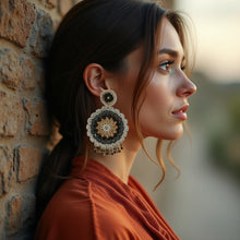 Load image into Gallery viewer, Sunshine Lace earrings
