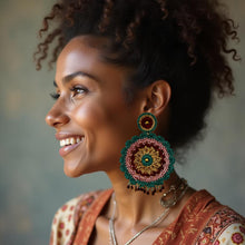 Load image into Gallery viewer, Sunshine Lace earrings
